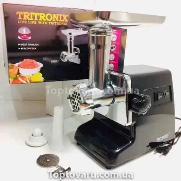 Мясорубка эллектрическая Tritronix TX-MJ 3010 2500Вт Черная 11622 фото