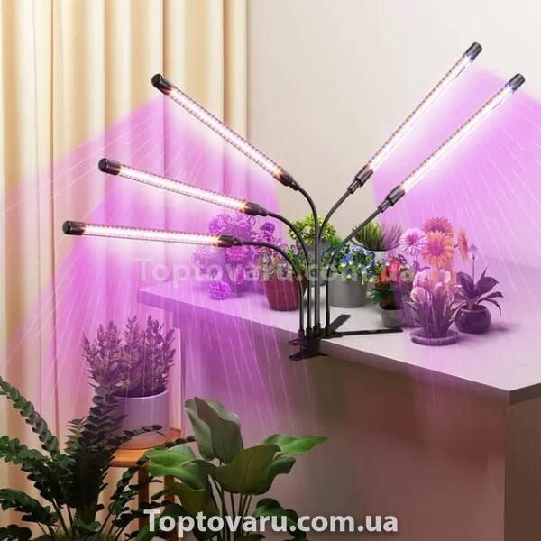 Фіто лампа Led Plant Grow Leight USB 5 ламп 33797 фото