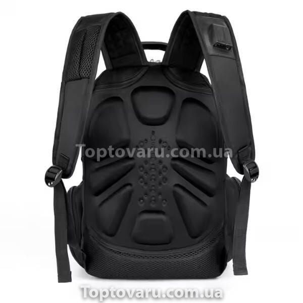 Рюкзак городской вместительный на 2 больших отделения travel bag 8810 Черный 24158 фото