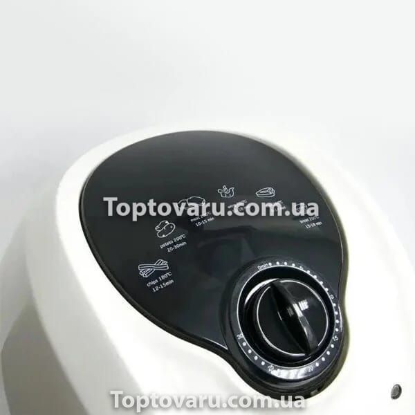 Повітряна фритюрниця аерогриль DOMOTEC MS-3220 1300 Вт 4.5 л Біла 8047 фото