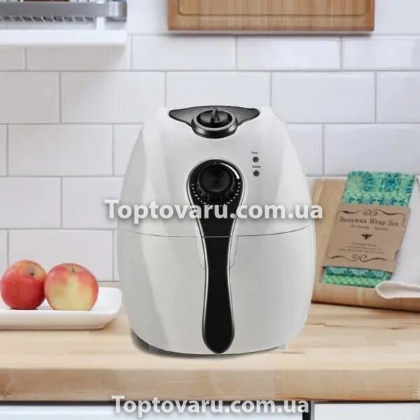 Повітряна фритюрниця аерогриль DOMOTEC MS-3220 1300 Вт 4.5 л Біла 8047 фото
