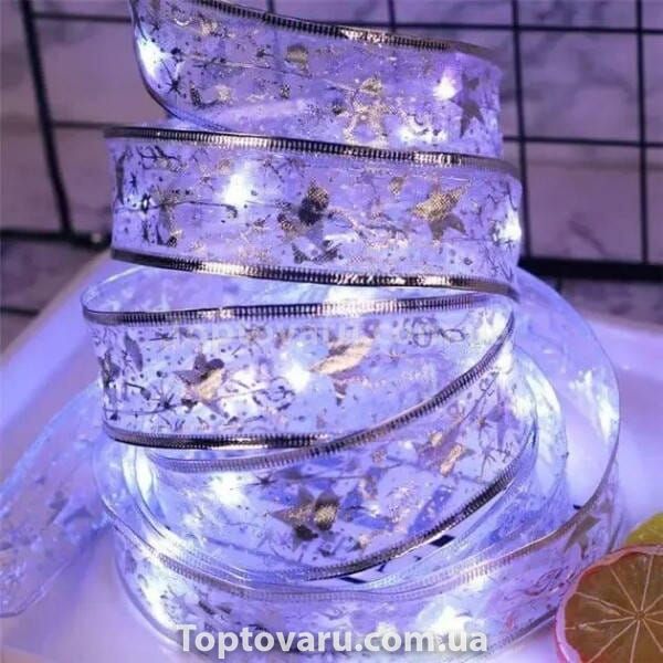 Гирлянда широкая в виде ленты 50Led 5м Christmas Decoration Белый 20994 фото