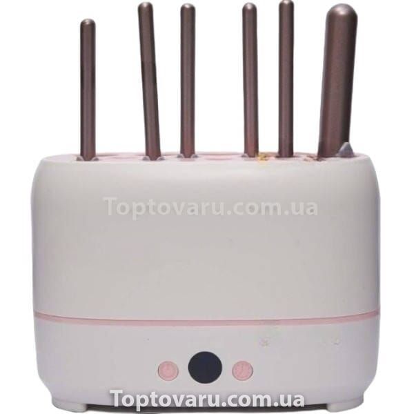 Сушарка на 12 кистей електрична з термоконтролем Makeup Brsh Dryer Machine Біла 19372 фото