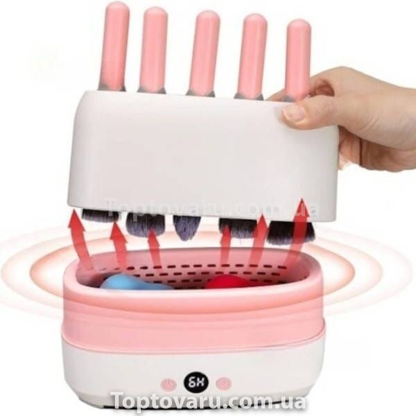 Сушарка на 12 кистей електрична з термоконтролем Makeup Brsh Dryer Machine Біла 19372 фото