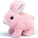 Игрушка интерактивная Кролик Pitter patter pets Розовый 14524 фото 3