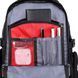 Рюкзак городской вместительный на 2 больших отделения travel bag 8810 Черный 24158 фото 4