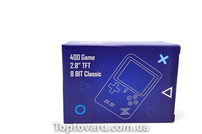 Портативна приставка Retro FC Game Box Sup 400in1 White 2311 фото