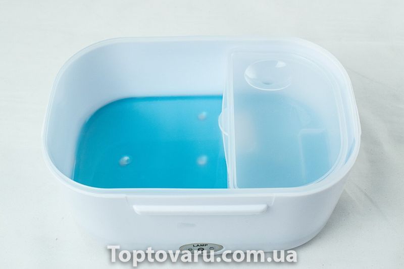 Автомобільний ланч бокс з підігрівом Червоний 2411 фото