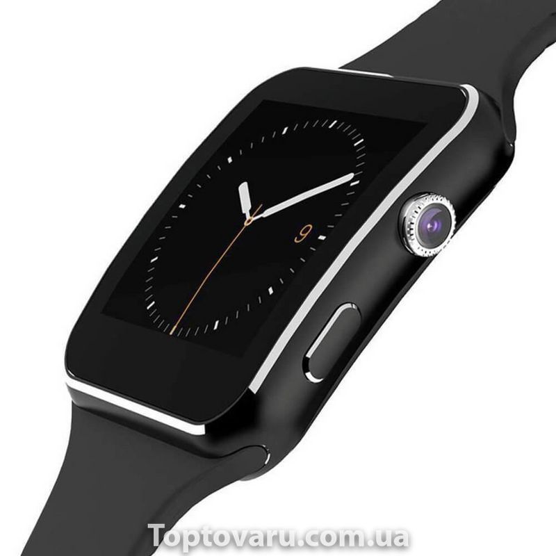 Розумний годинник Smart Watch X6 black 109 фото