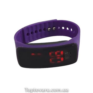 Наручний годинник-браслет Led Watch Фіолетові 6910 фото