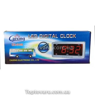 Електронний настільний годинник CAIXING CX-2159 10112 фото