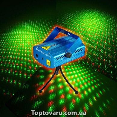 Лазерний проектор Mini Laser Stage Ligtening 1461 фото