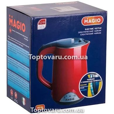 Электрочайник - термос Magio МG-514 1800 Вт 1.7 л Красный 8334 фото