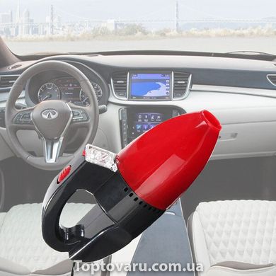 Автомобильный пылесос Vacuum Cleaner Red 2201 фото