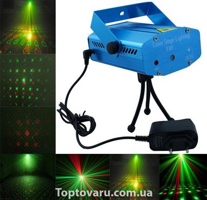 Лазерний проектор Mini Laser Stage Ligtening 1461 фото