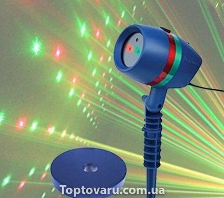 Лазерный рождественский проектор Star Shower Motion 1388 фото