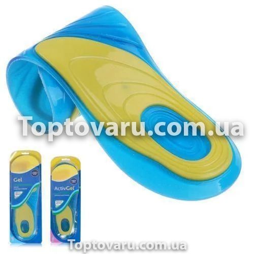 Гелеві устілки для взуття Activ Gel, (чоловічі/жіночі) 6854 фото