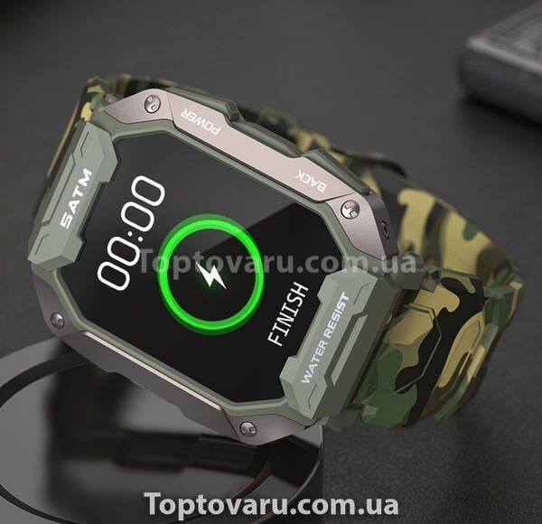 Смарт-годинник Smart UWatch Military у фірм. коробочці 15025 фото