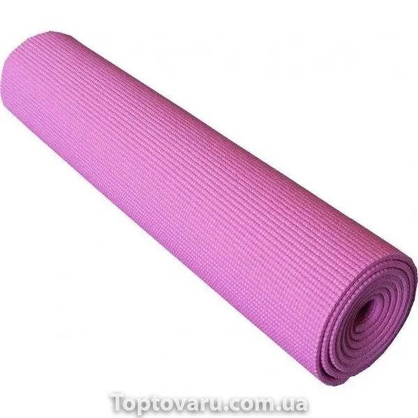 Коврик для йоги и фитнеса Yoga Mat Ярко розовый 11910 фото