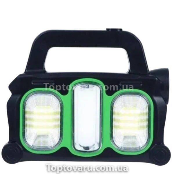 Фонарь Hurry Bolt USB HB-6168-6169 Черный с зеленым 28200 фото