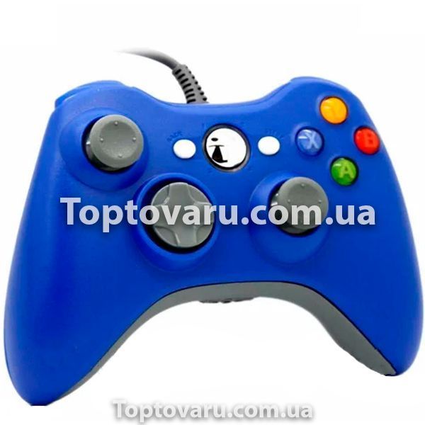 Проводной Джойстик XBOX U360 Синий 3787 фото