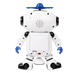 Танцующий светящийся интерактивный робот Dancing Robot Белый 3171 фото 5