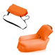 Ламзак надувной с подушкой Оранжевый 3678 фото 3