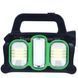 Фонарь Hurry Bolt USB HB-6168-6169 Черный с зеленым 28200 фото 2