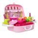 Набор игрушечный Кухня в чемоданчике Розовый с белой ручкой 14713 фото 1
