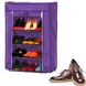 Складной тканевый шкаф для обуви FH-5578 Фиолетовый 4889 фото 1