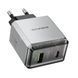 Зарядное устройство блок питания BOROFONE BN22 Lena PD65W (2C1A) charger set (C to C(EU) Серое 31752 фото 4