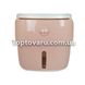 Тримач для туалетного паперу закритий з поличкою клеючий BP-16 Mvm 193876 Рожевий 5626 фото 2