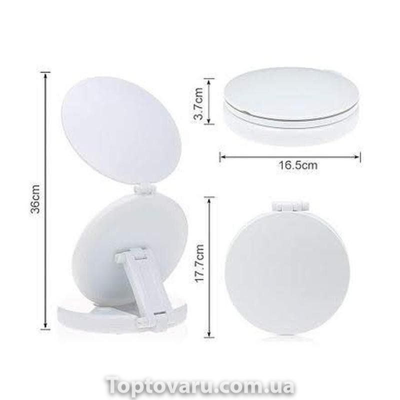 Складное зеркало с LED подсветкой Large LED Mirror ECLIPSE 1780 фото