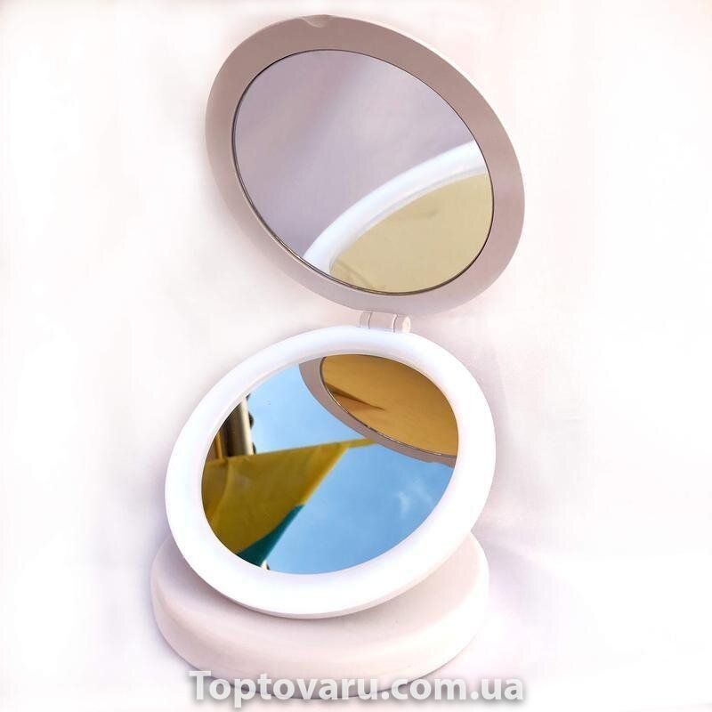 Складное зеркало с LED подсветкой Large LED Mirror ECLIPSE 1780 фото