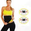 Пояс для схуднення Hot Shapers цілісний Чорний з жовтим р-р XXL 1902 фото