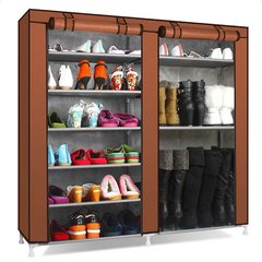 Тканевый шкаф для обуви Shoe Cabinet 6 Layer 6510 Коричневый 5476 фото