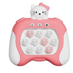Игрушка антистресс электронная Pop It Pro на английском Hello Kitty Розовый 12486 фото