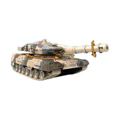 Іграшка Танк зі звуком та підсвічуванням Military Tank 15357 фото