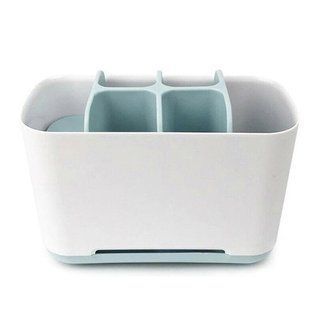 Підставка для зубних щіток Large Toothbrush Caddy Блакитна 8057 фото