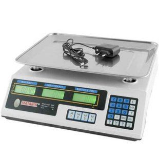 Весы торговые&nbsp;электронные&nbsp;со счетчиком цены на 50кг MATARIX 410A 11067 фото