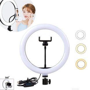 Світлодіодне селфі-кільце LED Light 20 см 3323 фото