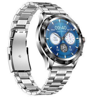 Смарт-годинник Smart Terminator New Silver у фірм. коробочці 15026 фото