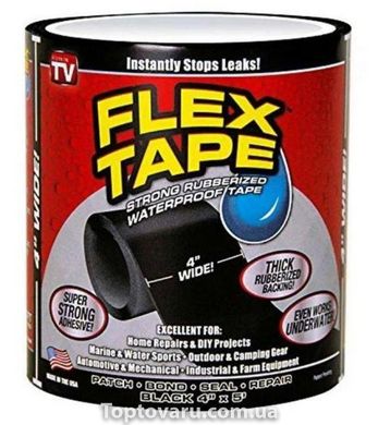 Сверхсильная клейкая лента Flex Tape 10*152 см 4447 фото