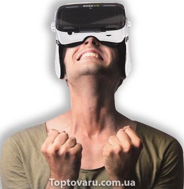 Очки виртуальной реальности VR BOX Z4 с наушниками и пультом NEW фото