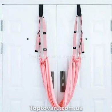 Гамак для йоги Air Yoga rope Розовый 8889 фото