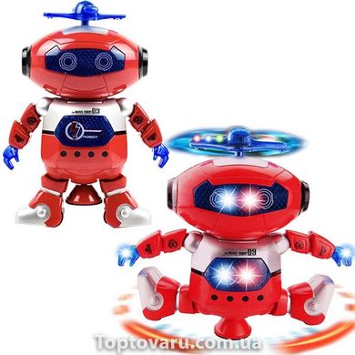 Танцюючий світиться інтерактивний робот Dancing Robot Червоний 3172 фото