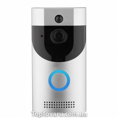 Домофон Anytek Smart Doorbell B30 1080p с Wi-Fi и датчиком движения Серый 2230 фото