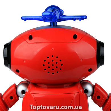 Танцующий светящийся интерактивный робот Dancing Robot Красный 3172 фото