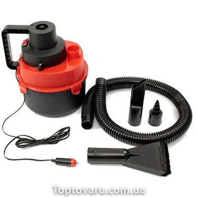 Автомобильный пылесос Vacuum Cleaner BIG 12V Красный 4318 фото
