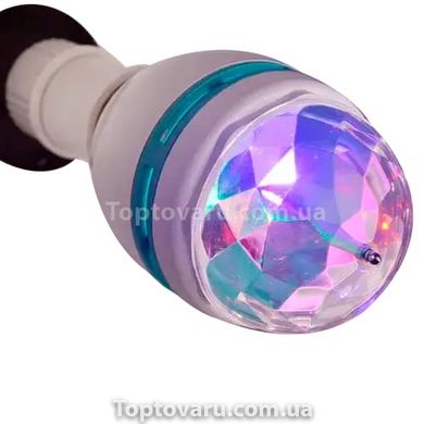 Обертова лампа LED Full Color Rotating Lamp 9191 фото